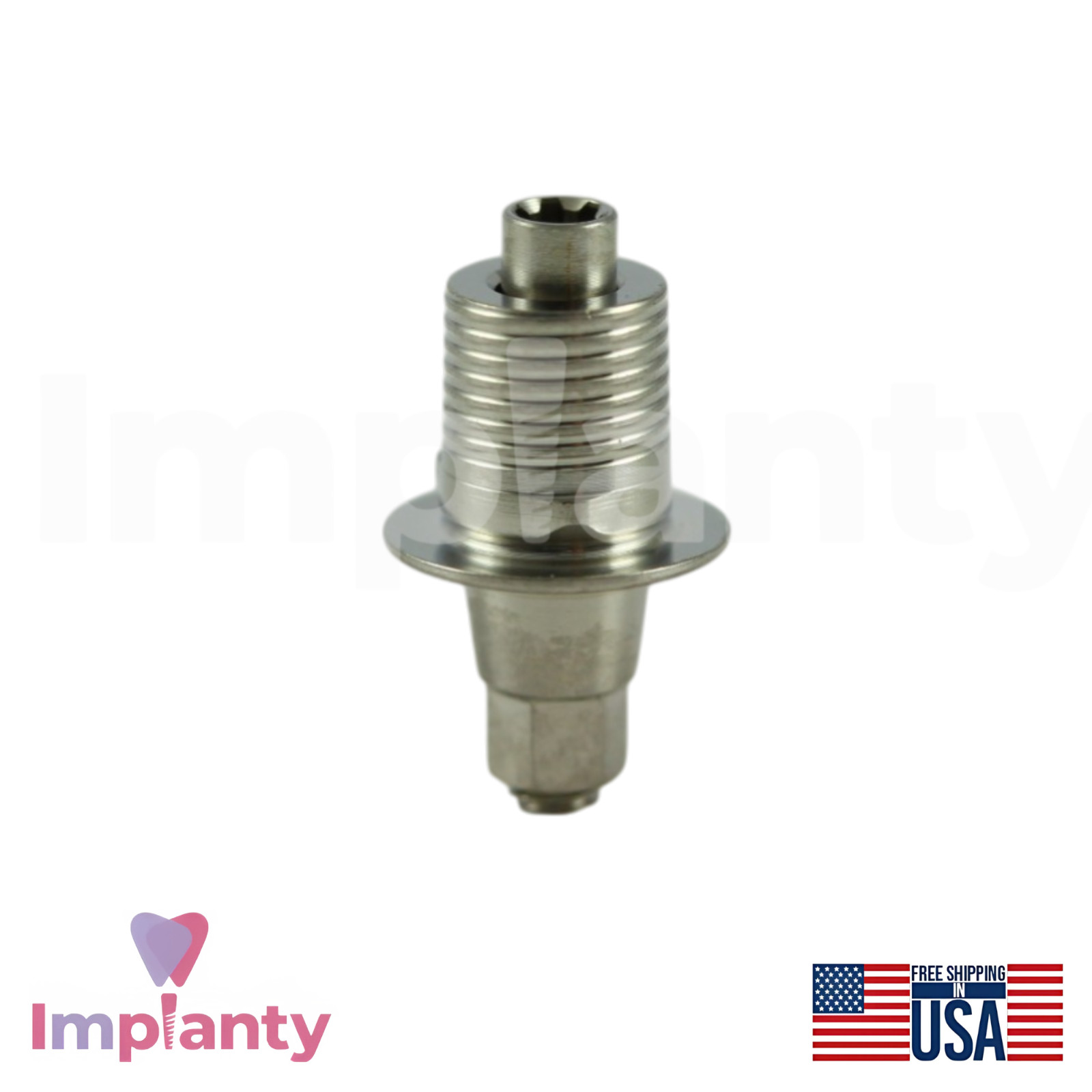 5x Neodent® GM Compatible Titanium Base Dental Prosthetic Ø5.5mm Diameter