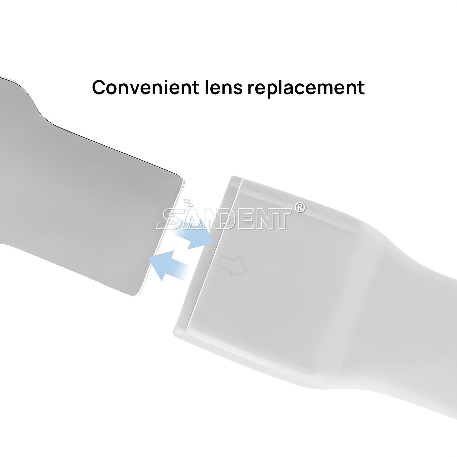 Dental Orthodontic LED Automatic Anti-fog Mirrors for Oral Photography Reflector