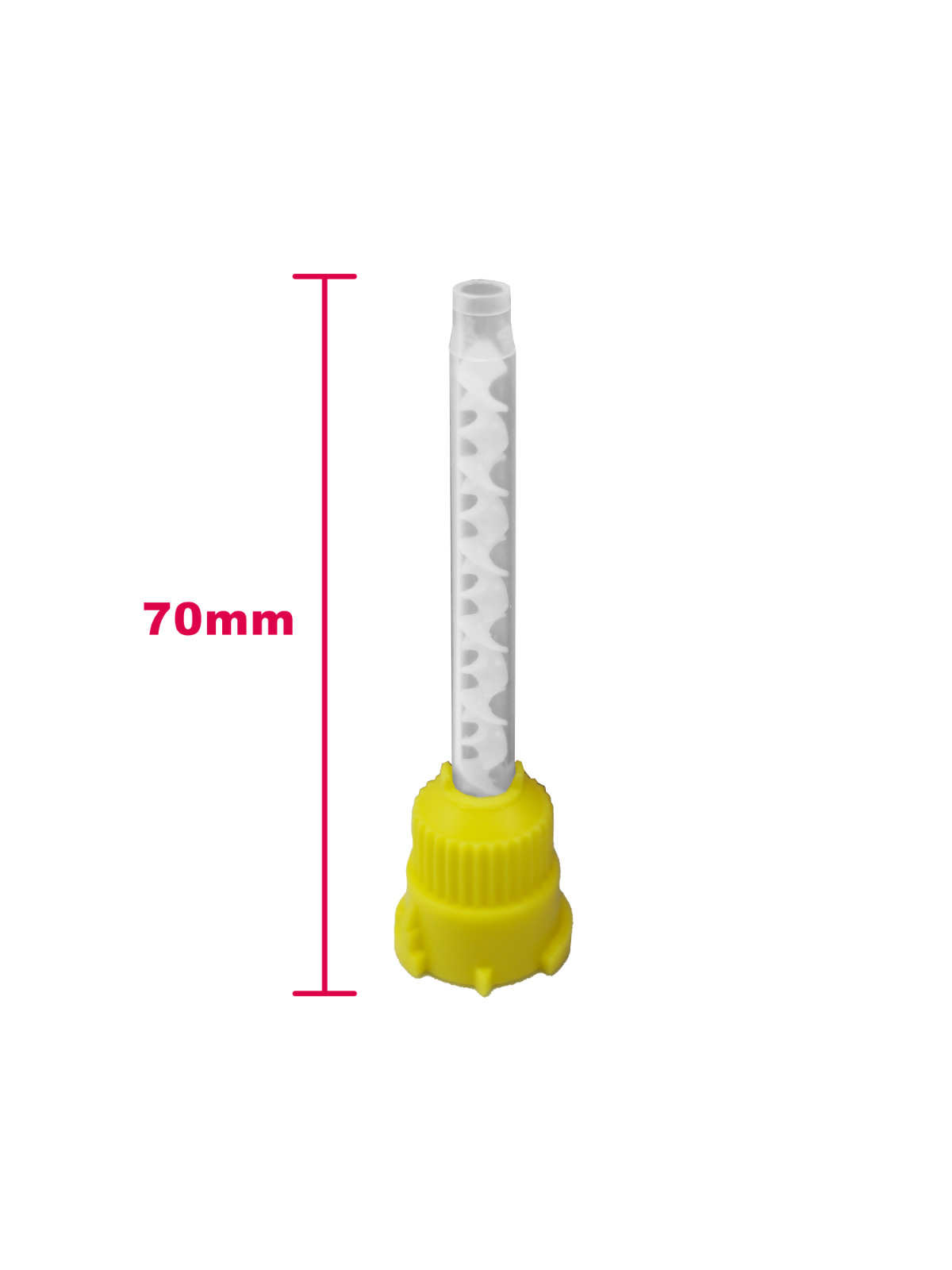 REDLAND Yellow HP Mixing Tips Defend Type 4.2mm Light Body 50PK