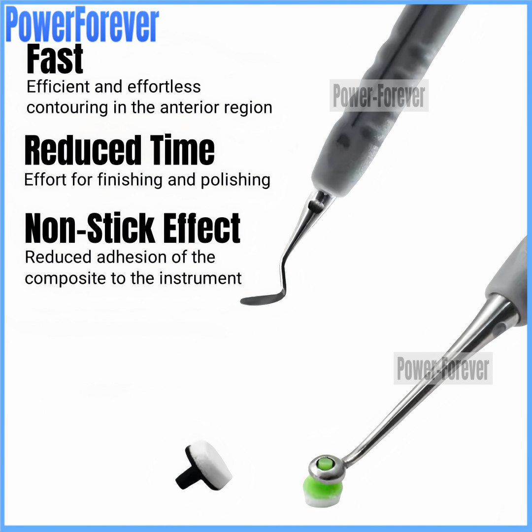 USA Dental OptraSculpt Foam Pads Veneer Composite Resin Filling Spatula Handle