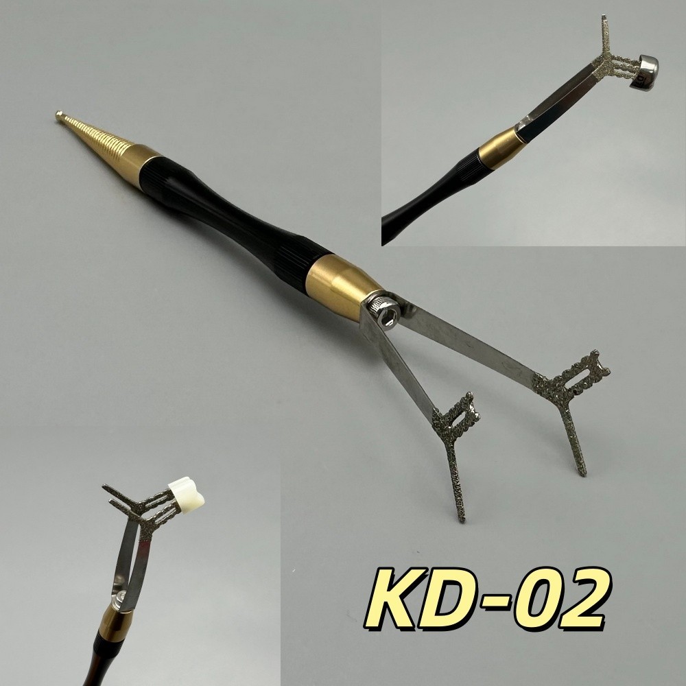 1PC Zirconia Crown Holder Dental Posterior & Anterior Crown Bridge Placer KD-02