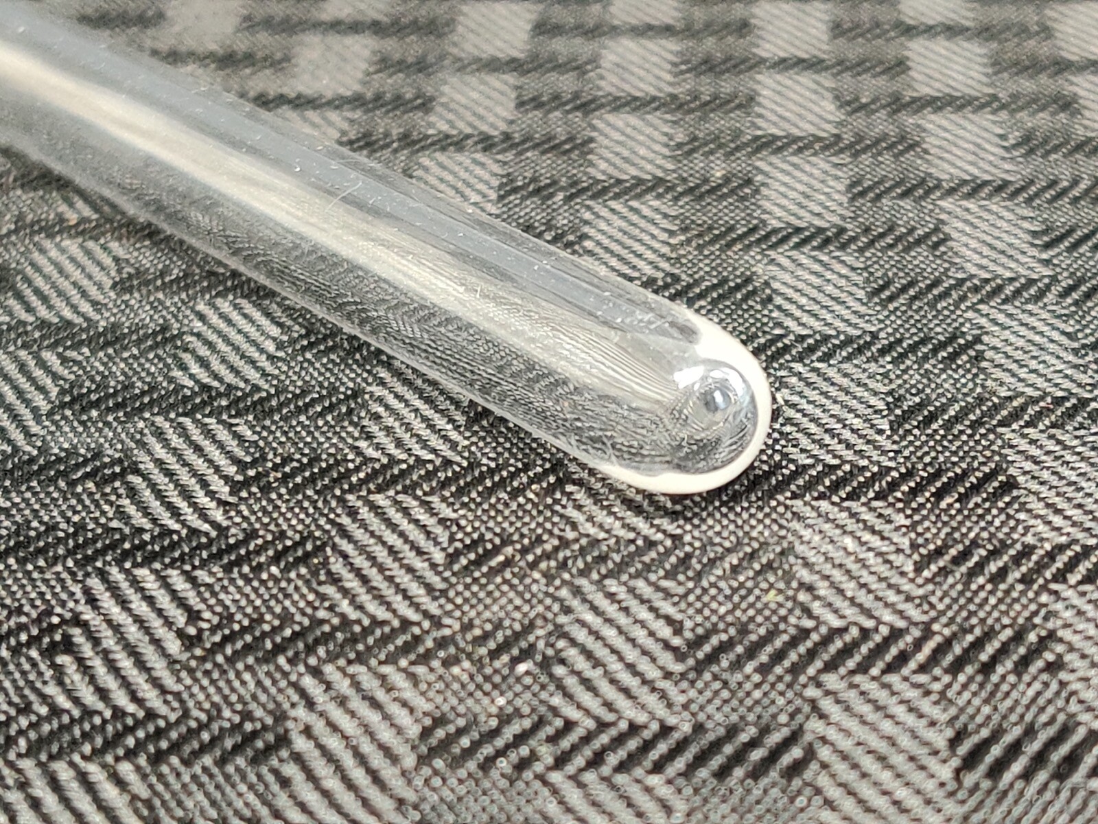 Replacement 10mm x 600mm UV-Transparent Fused Quartz Silica Tube Sleeve, 6mm ID