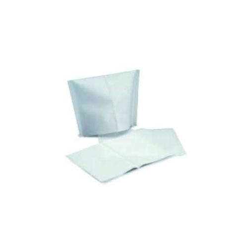 Mydent HC2001 Headrest Cover White Tissue Paper / Poly 10″ x 10″ 500/Pk
