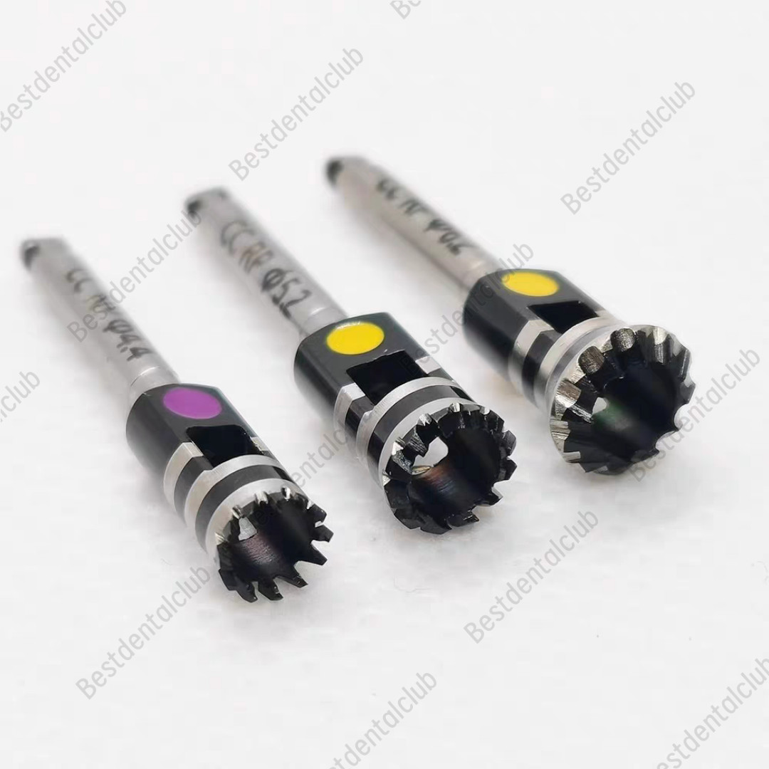 Dental Mill Profiler Grinding Burs TCC Guide Trimming Drill Fit Nobel USA