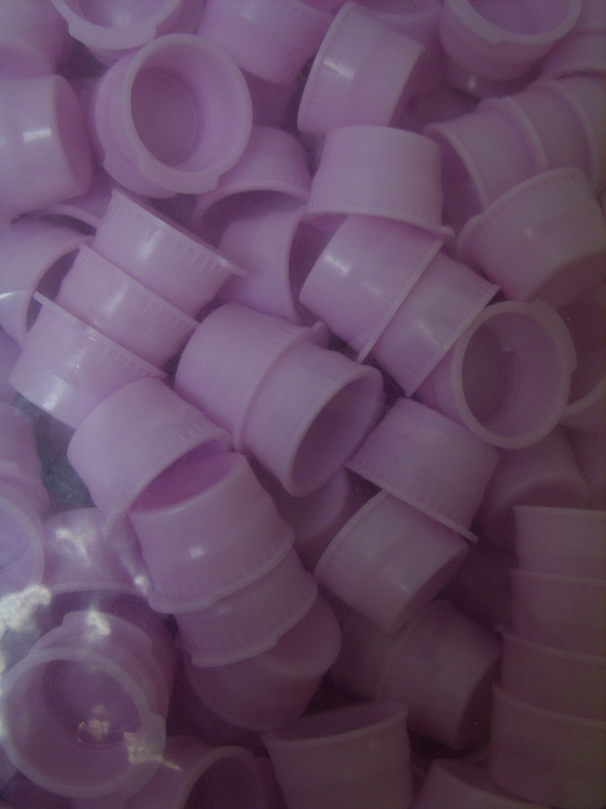 Globe Scientific 113146L 13mm Polyethylene LDPE Snap Cap Lavender (Bag of 1000)