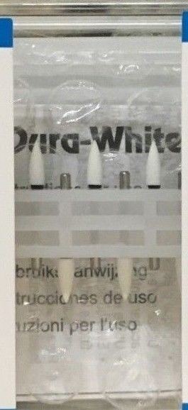 SHOFU FLAME #0244 DURA-WHITE FG/FL2 FINISHING STONES (BOX OF 12)