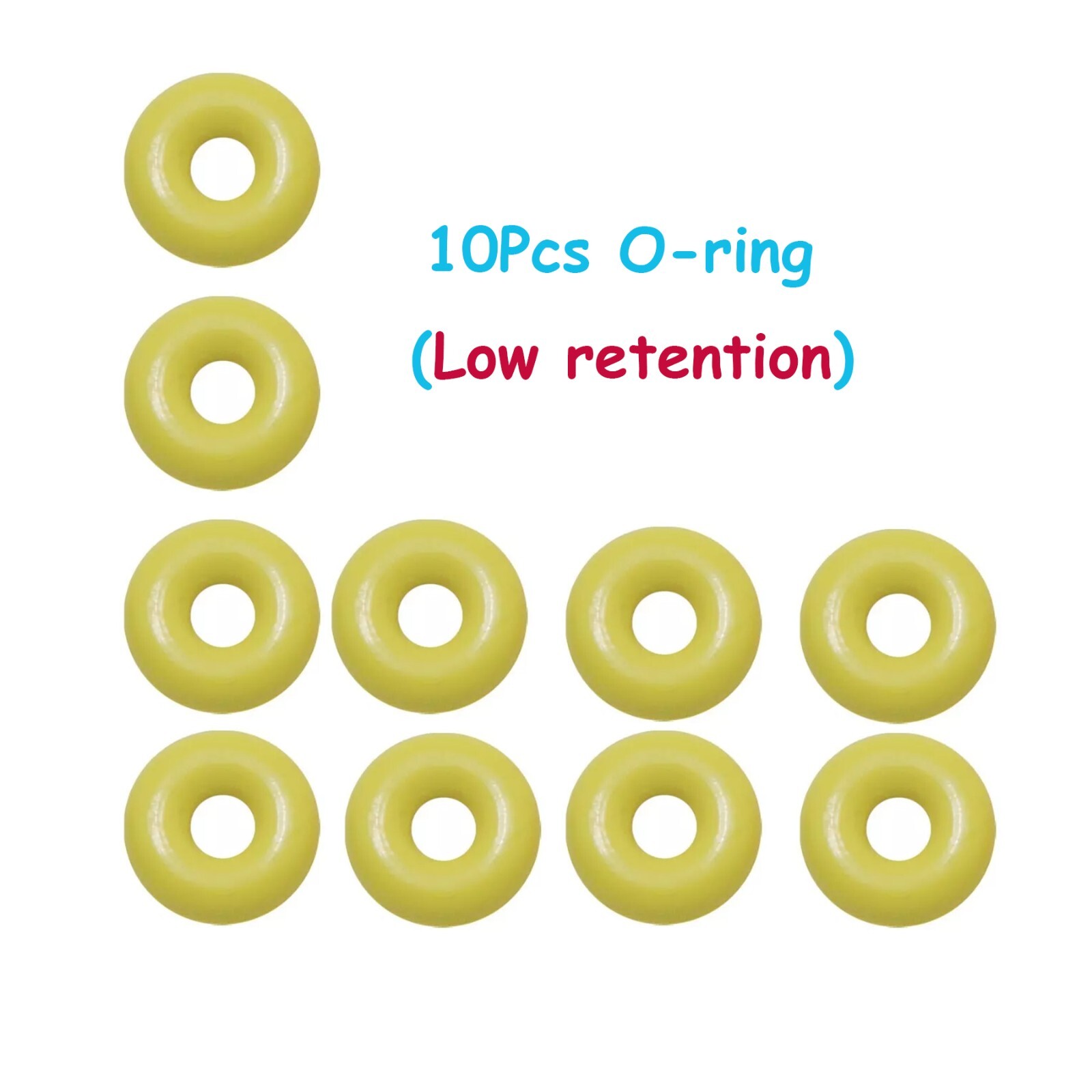 10PCS Dental O-Ring Kit Retention force for Ball Attachment Abutment for Hiossen
