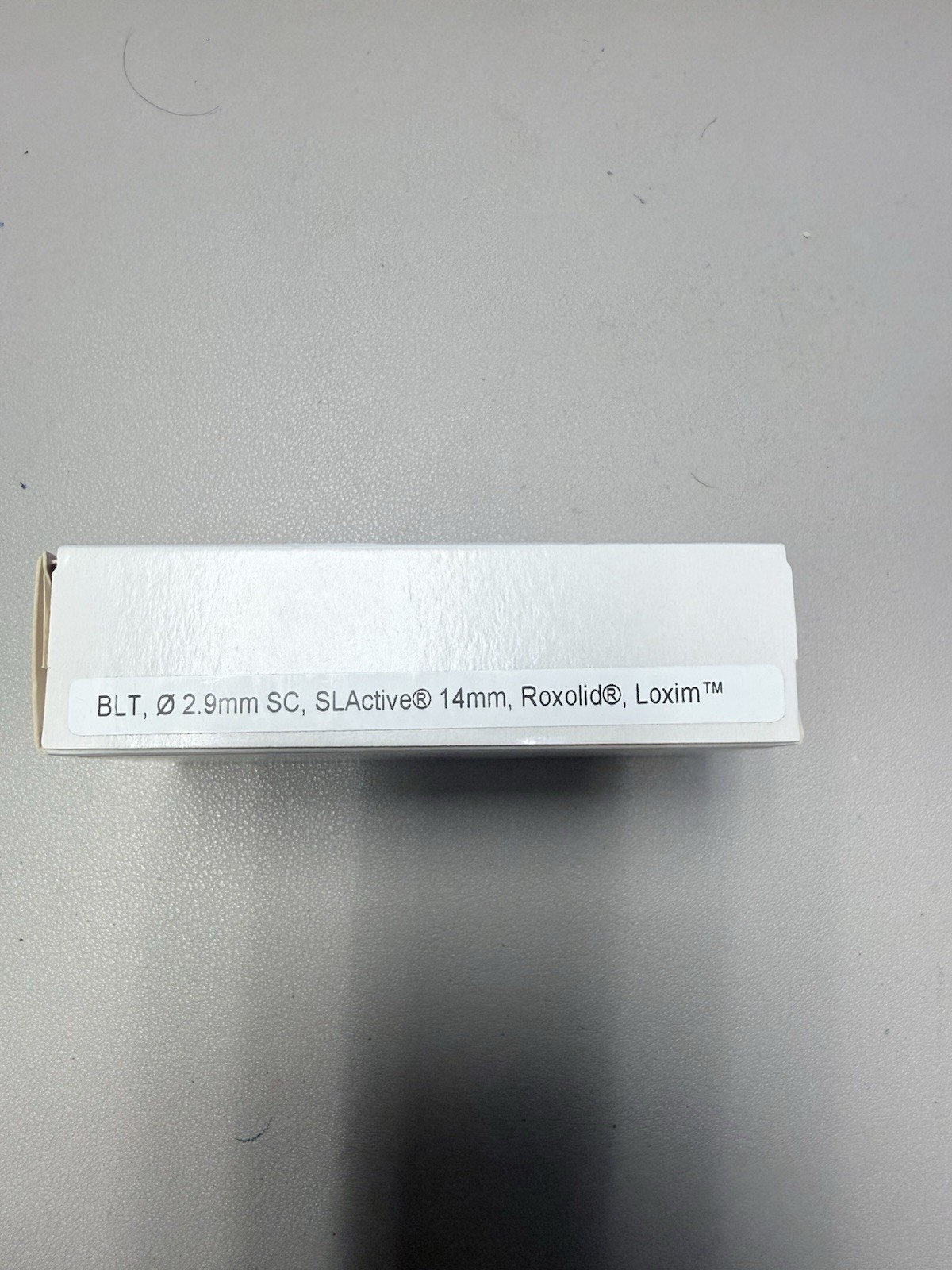 Straumann BLT SC 2.9 x 14mm Roxolid SLActive Implant REF 021.0014 EXPIRED