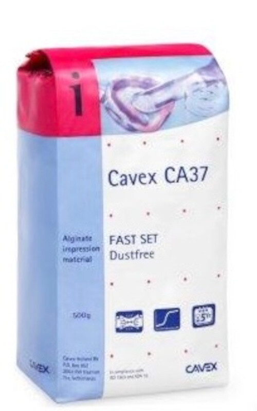 6 Pack, Cavex Fast Set Alginate Impression Material Pink Mint Aroma, 6x500gr