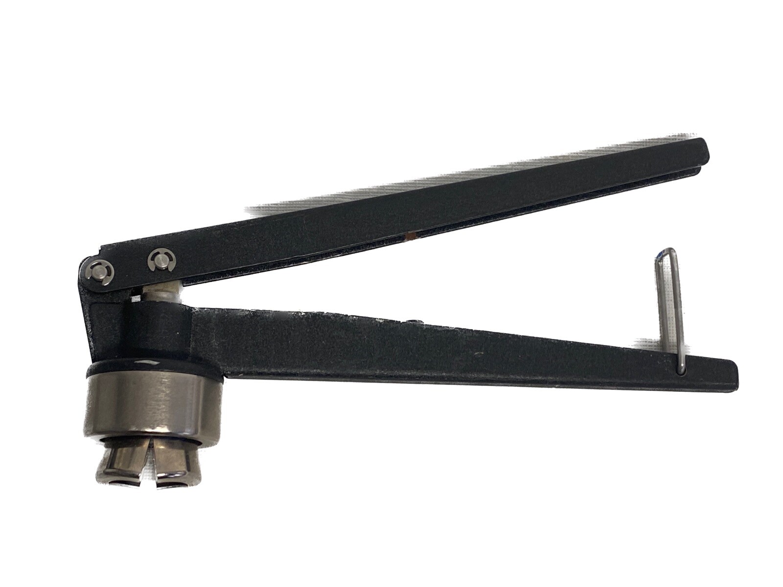 Laboratory 20mm SS Black Coated Metal Crimp Top Vial Hand Crimper Tool