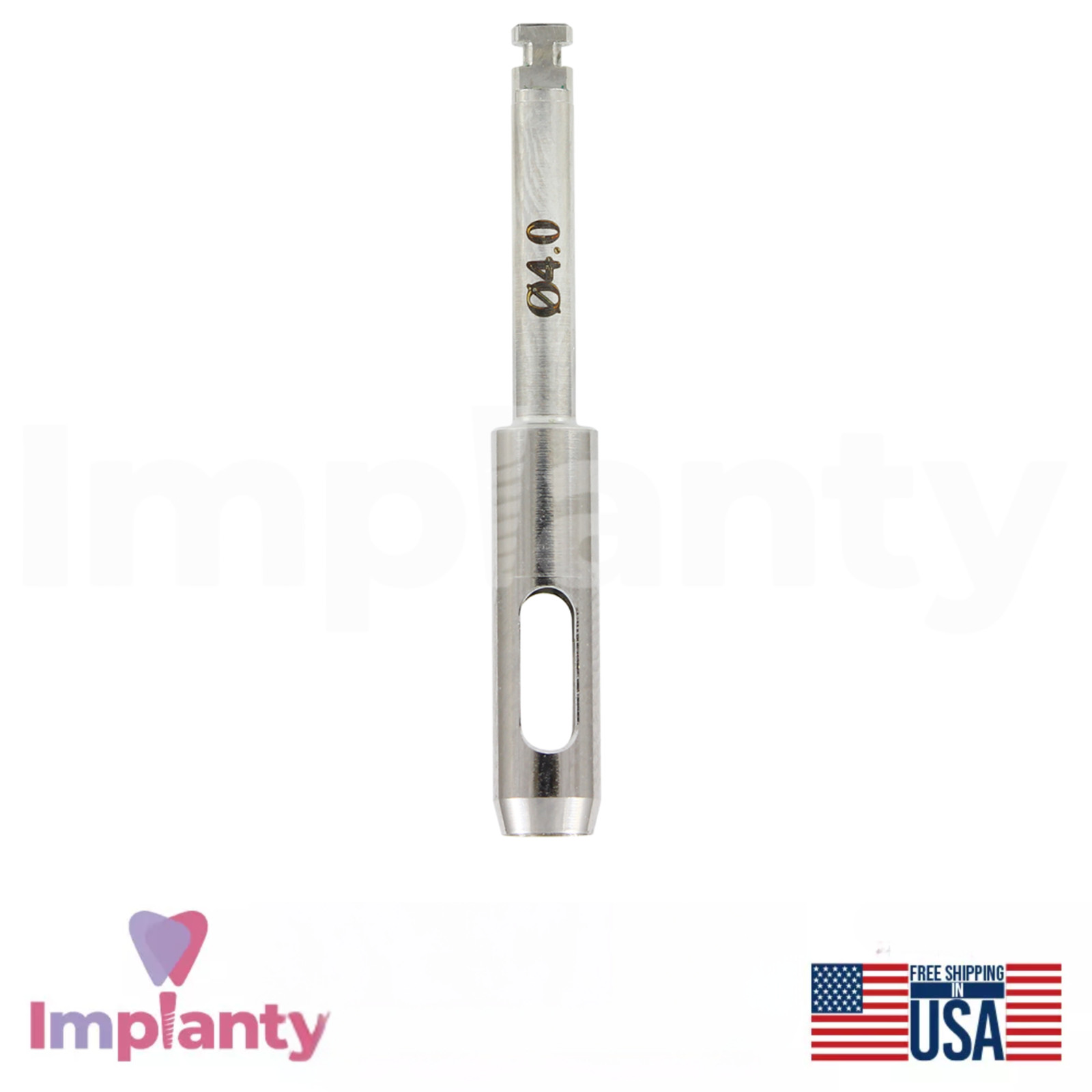 1x Dental Tissue Punch Drills Stainless Steel Soft Tissue Removal Dentistry Tool