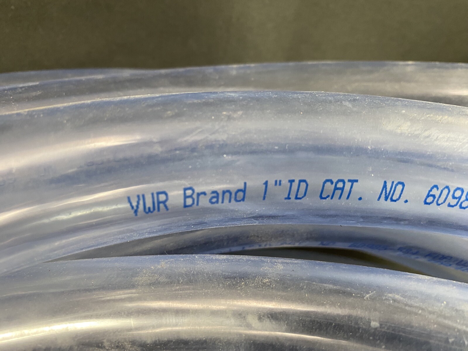 VWR Signature 1″ ID 1.25″ OD 1/8″ Wall Clear PVC Tubing 36′ L 60985-584 (36’/Pk)