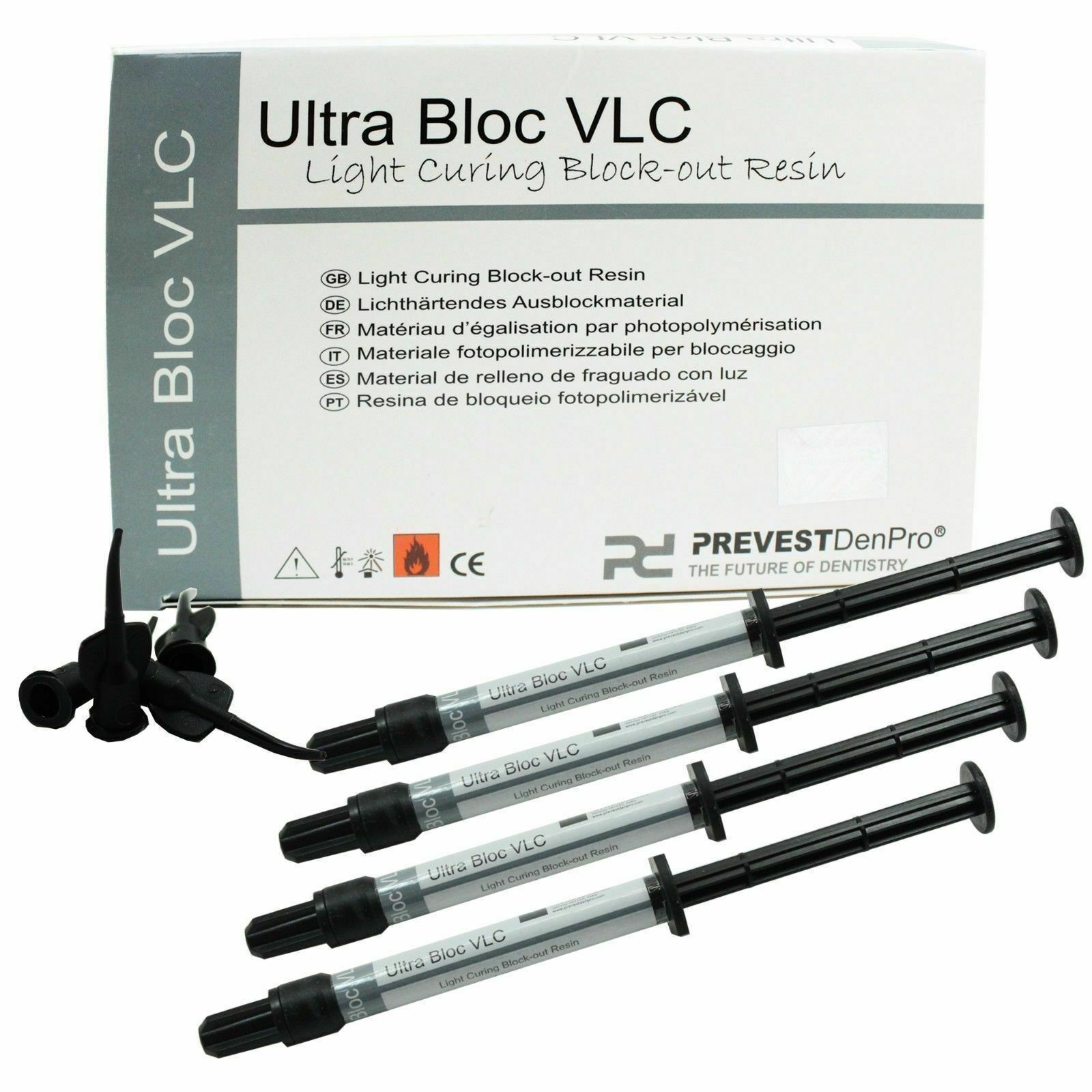 4xDental Ultra Bloc Lab Light Curing Block-Out Resin Based Blocking Out Undercut
