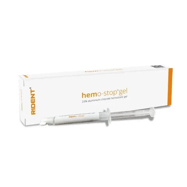 chloride hemostatic Rident Hemo-Stop Gel 25% aluminium FAST FREE SHIPING