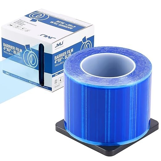 JMU 8 Rolls Medical Dental Barrier Film 4″ x6″ Perforated Sheets USA Stock 1200