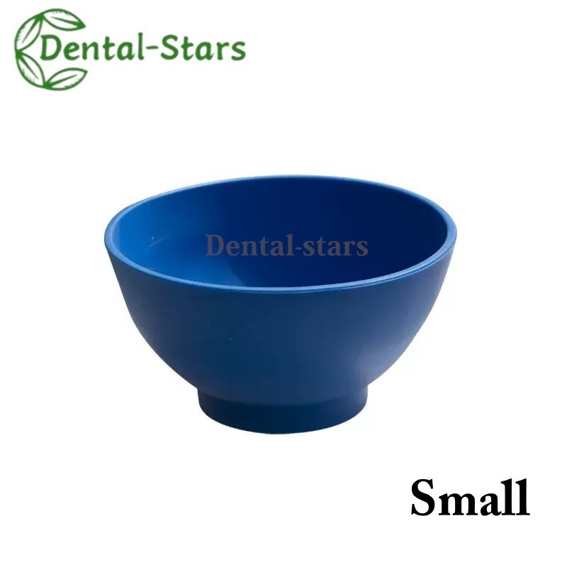 1Pc Dental Lab Flexible Silicone Rubber Impression Mixing Alginate Bowl L/M/S/XS