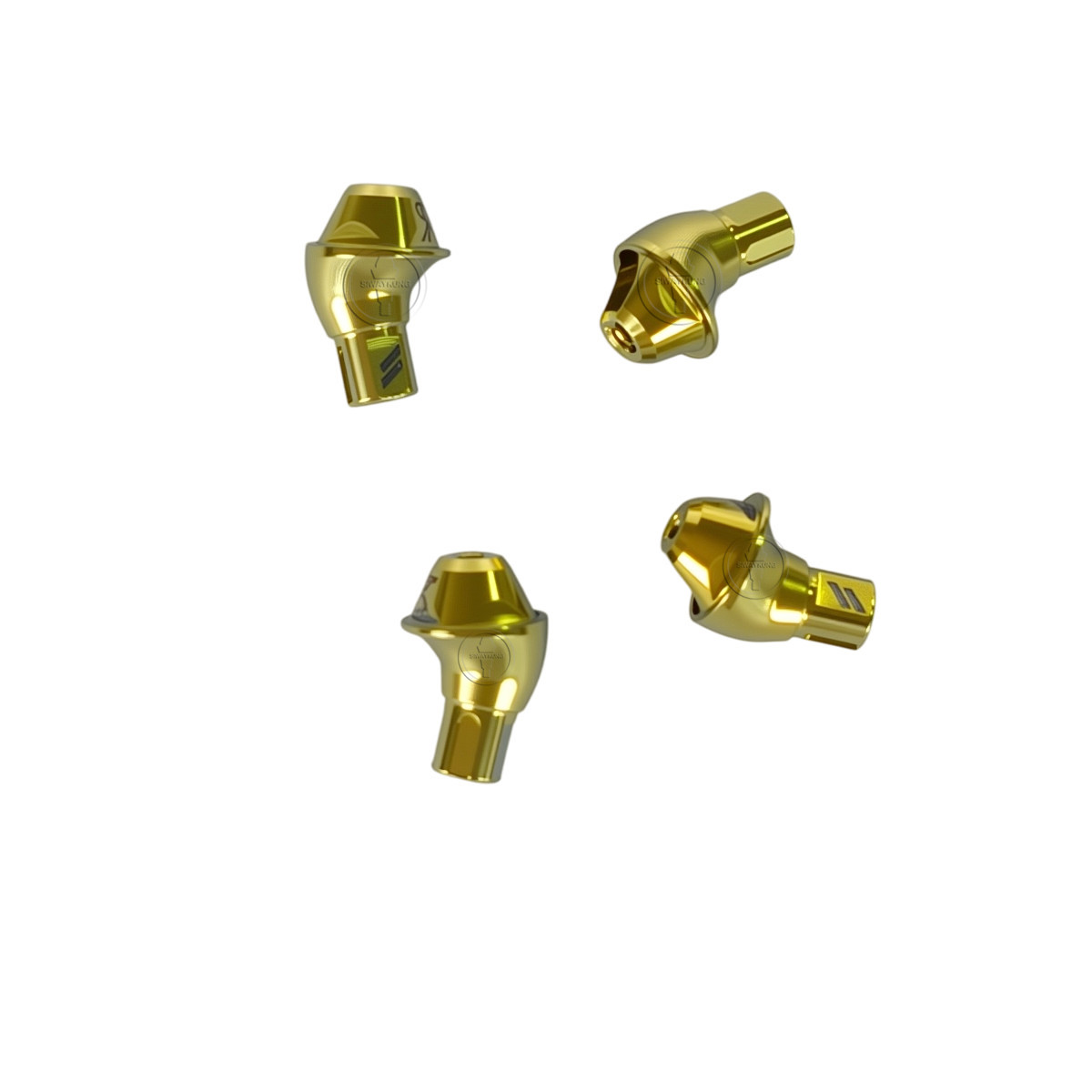Multi unit angled abutment MUA for Straumann ITI RC NC 17 degree A/B type