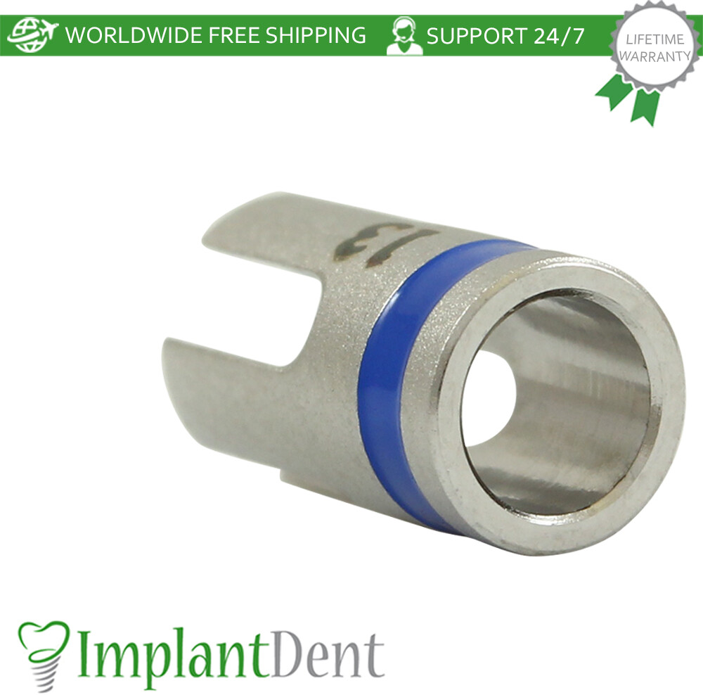 Dental Drill Stopper 3.2mm – Blue Stainless Steel Dentistry Tool