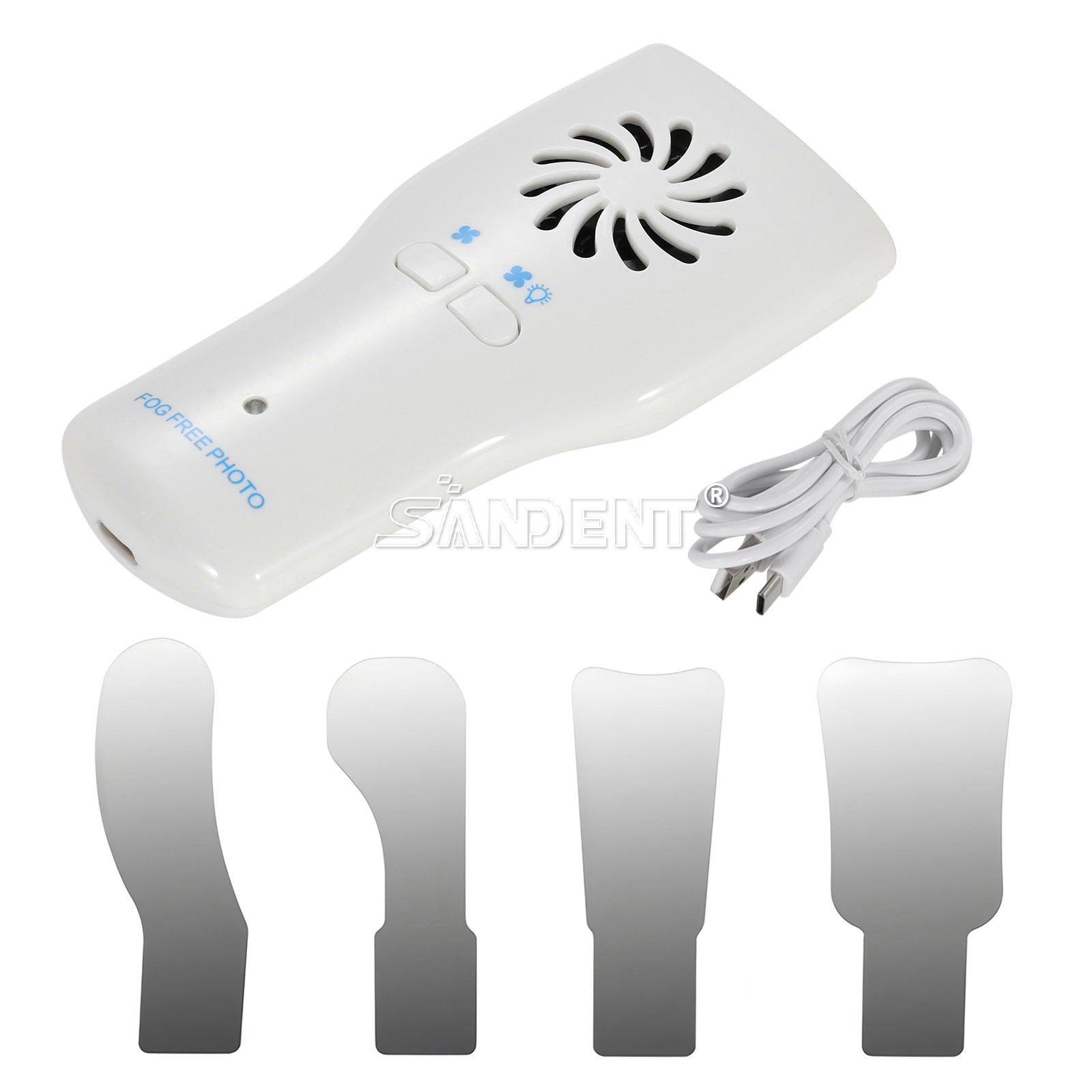 Dental Orthodontic LED Automatic Anti-fog Mirrors for Oral Photography Reflector