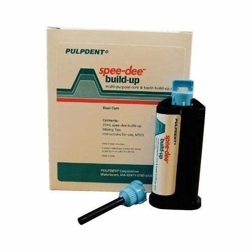 Pulpdent Dental Spee-Dee Core Build Up 25ML w/ Mixing Tips SBU Authorized Distri