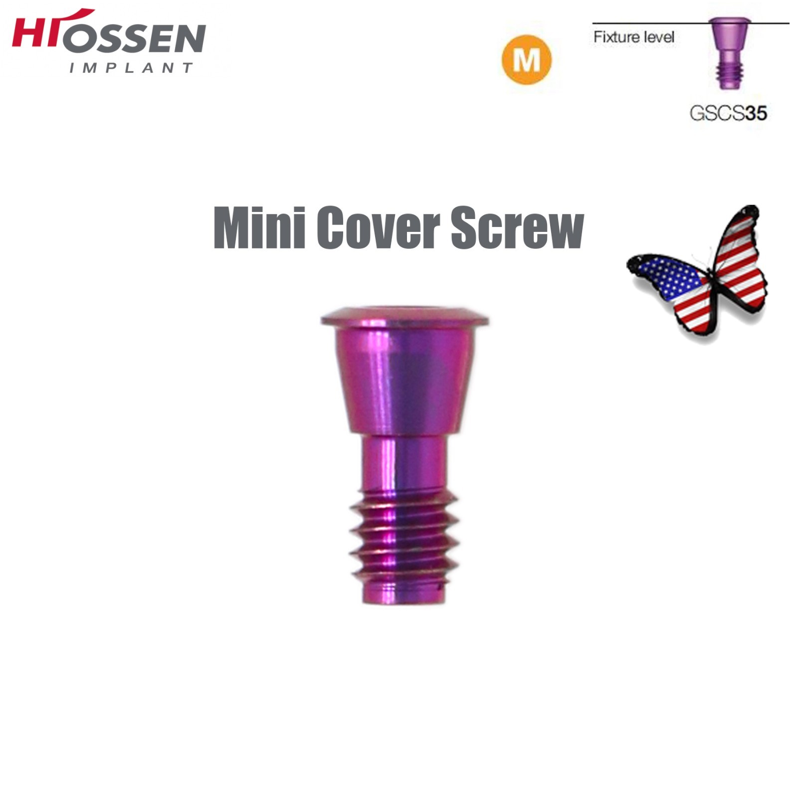 Fit Hiossen Locator/Healing Cap/Transfer lmpression Coping Open/Closed Abutment