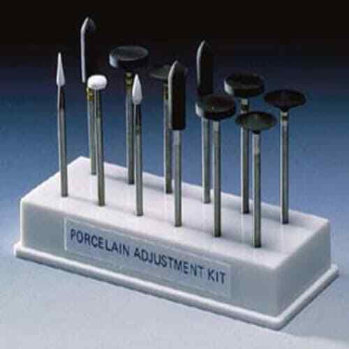 Shofu Dental Porcelain Adjustment Kit HP – Plastic, 3 Dura-White