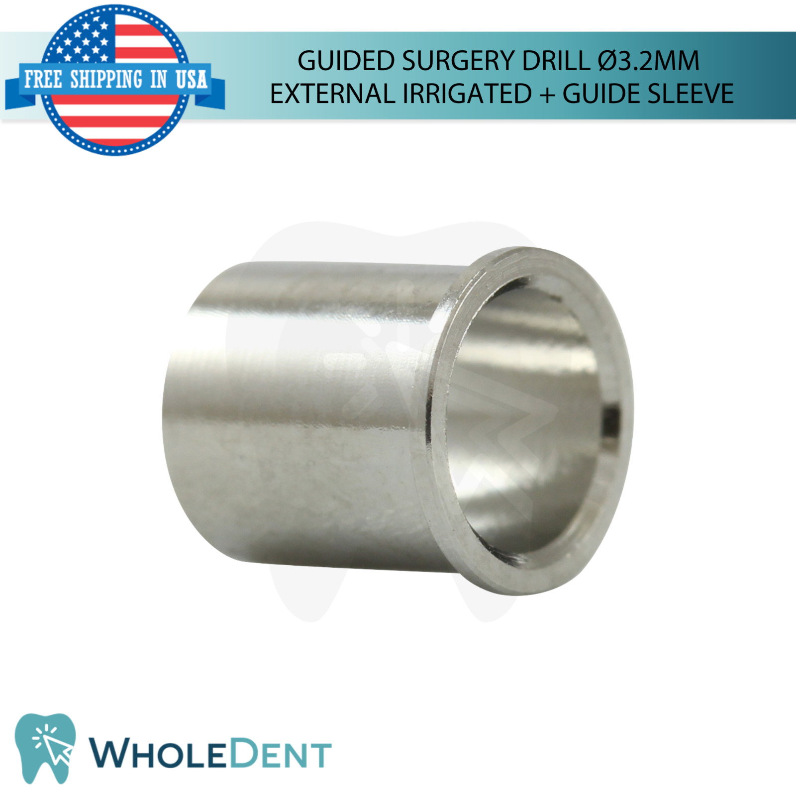 Guided Stopper Drill Ø3.2mm External Irrigated Guide Sleeve Depth Marking Tool