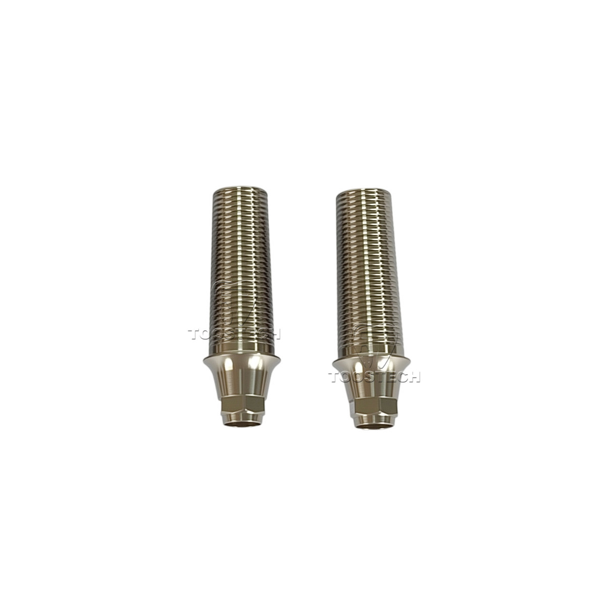 10pcs Titanium Temporary Abutment fits to Den-tium superline D4.5mm Hex/non-Hex