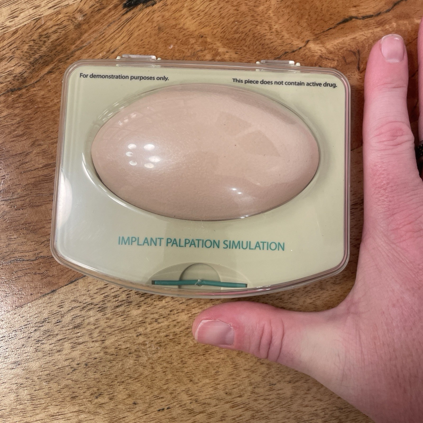 Implant Palpation Simulation Birth Control demonstration Tool MERK WOMN-1007376-