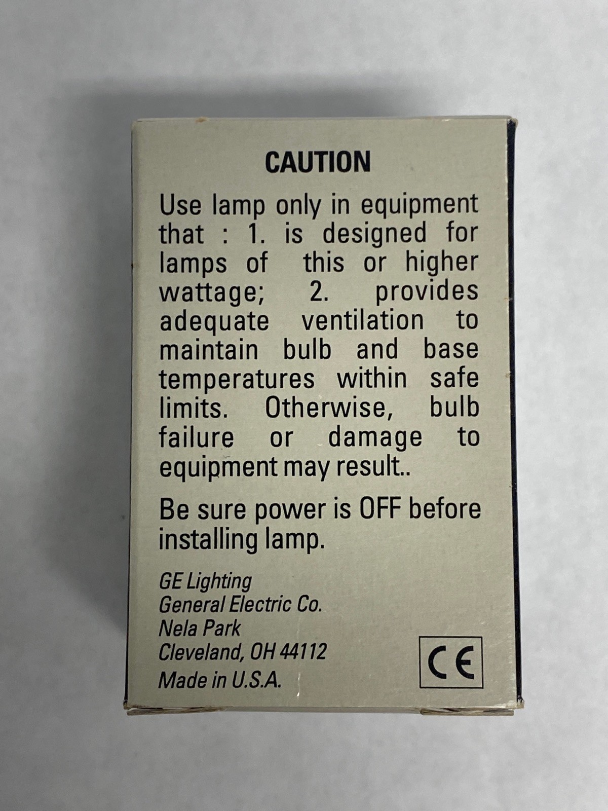 (Lot of 3) GE BLC Projection Lamps 30W 115-125V 043168991476