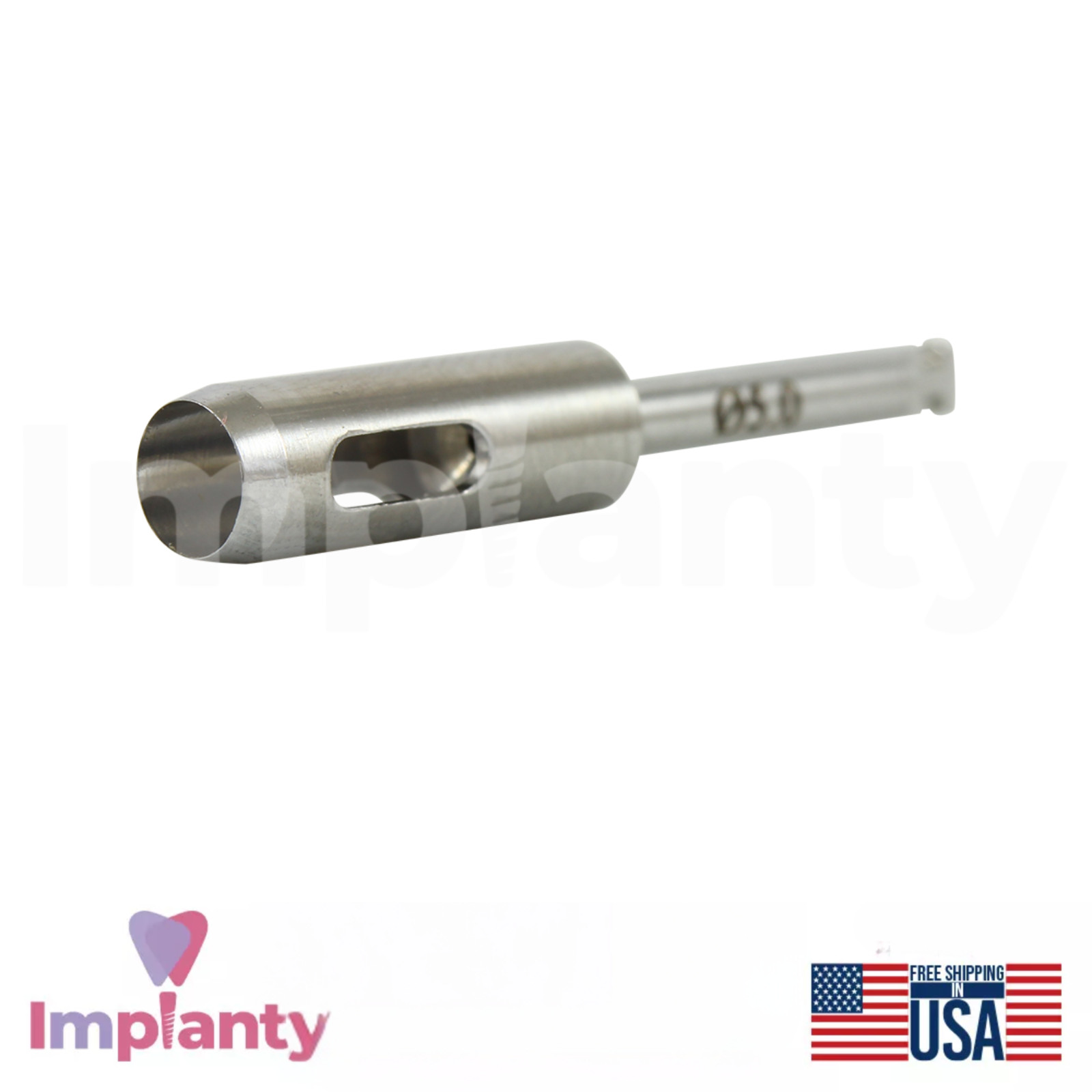4x Dental Tissue Punch Drills Stainless Steel Soft Tissue Removal Dentistry Tool