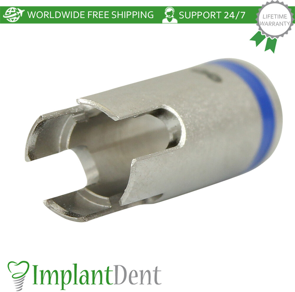 Dental Drill Stopper 3.2mm – Blue Stainless Steel Dentistry Tool