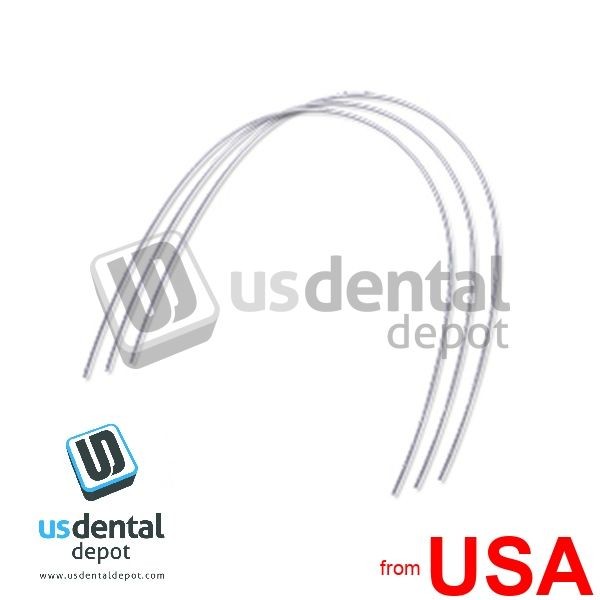 Archwire Stainless Steel Natural Round .012 Upper -10pks 103658