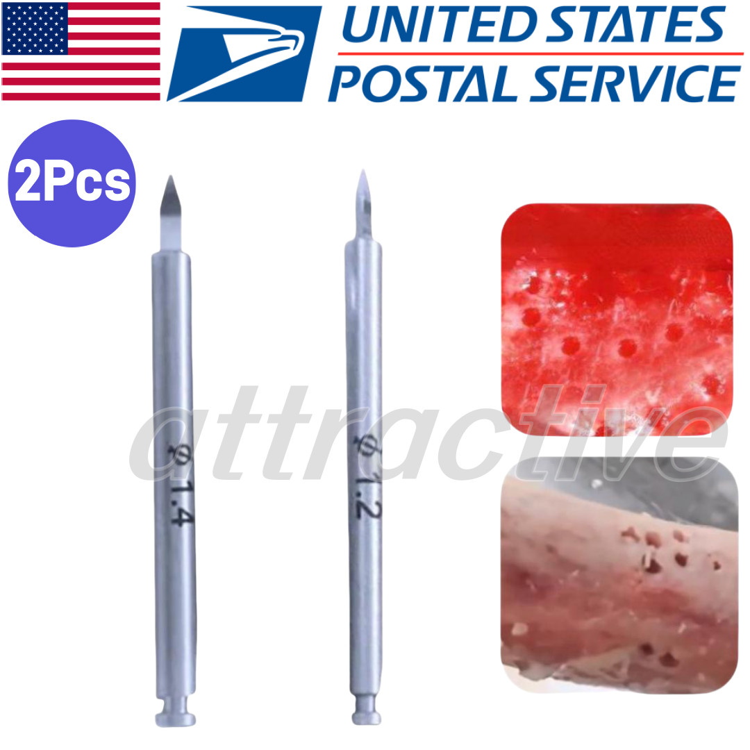 Dental GBR Drill Nourish Holes Promote New Bone Growing Nutrient Drills 1.2/1.4