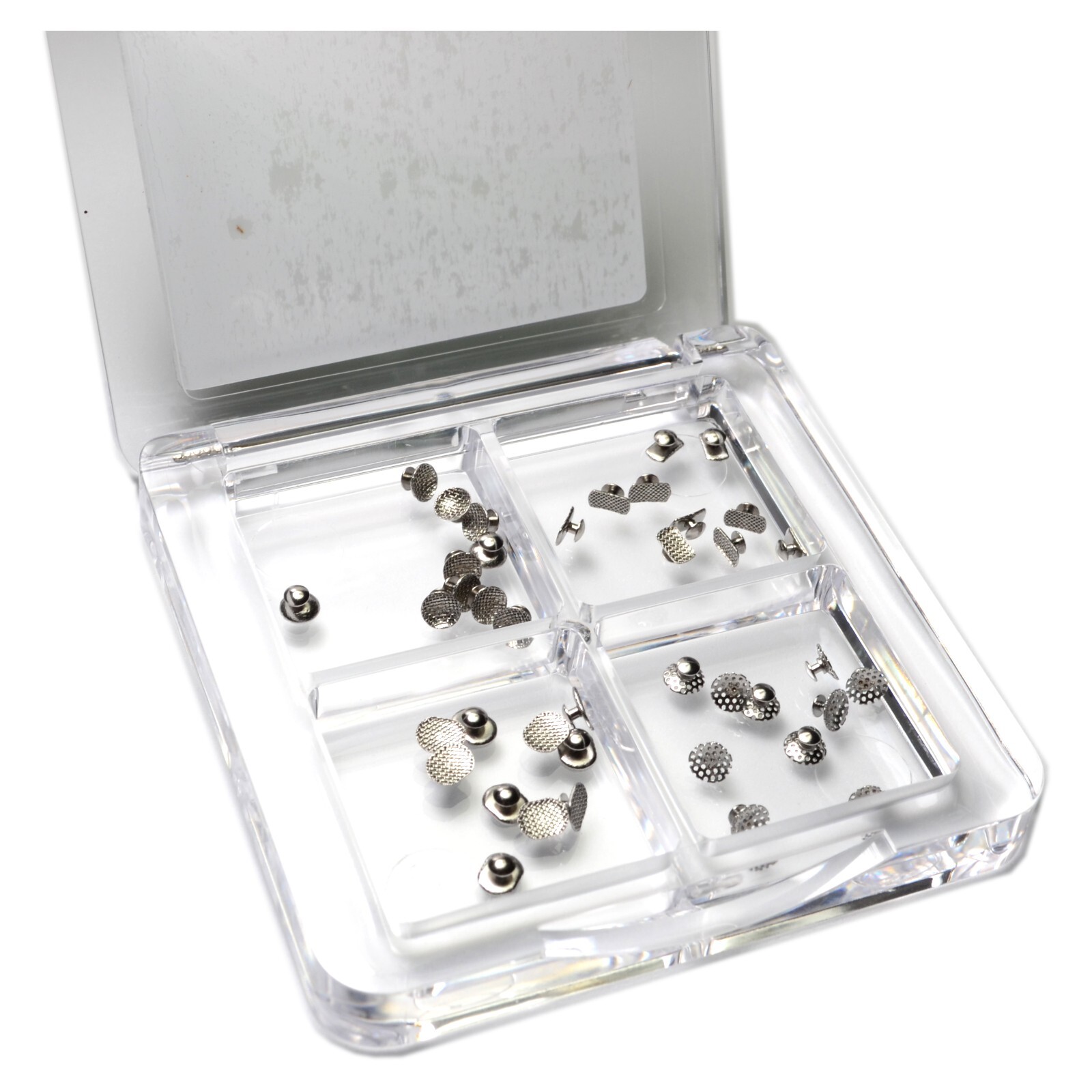 J&J Ortho™ Bondable Orthodontic Lingual Button Sorted Kit with Lid Box 40/pk