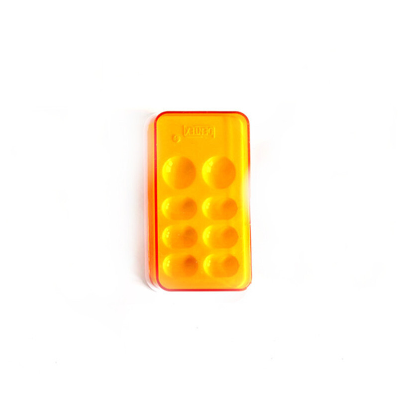 Dental Light Cure Hand Shield Composite Mixing Cover Orange Shading Box