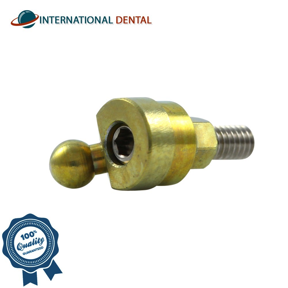 Dental Angulated 40° Ball Attachment Premium Kit Dentistry Int Hex 2.42mm