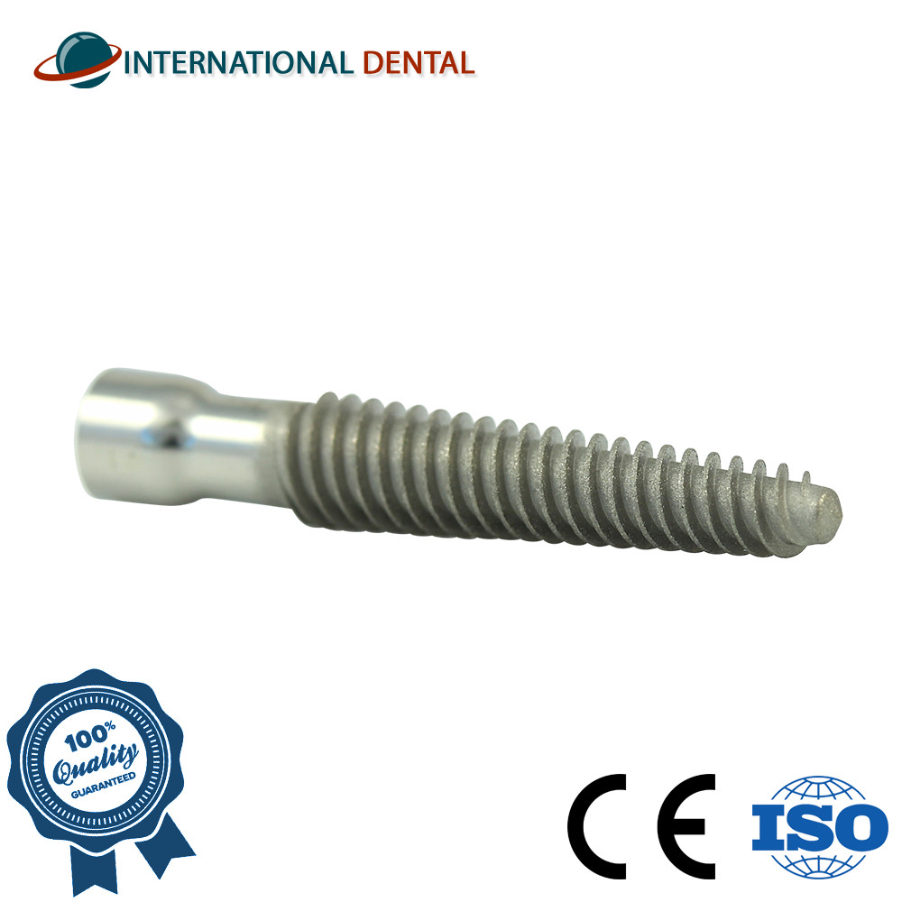 GDT RBM Surface Titanium Dental Tissue Level Pterygoid Fixture Int Hex 2.42mm