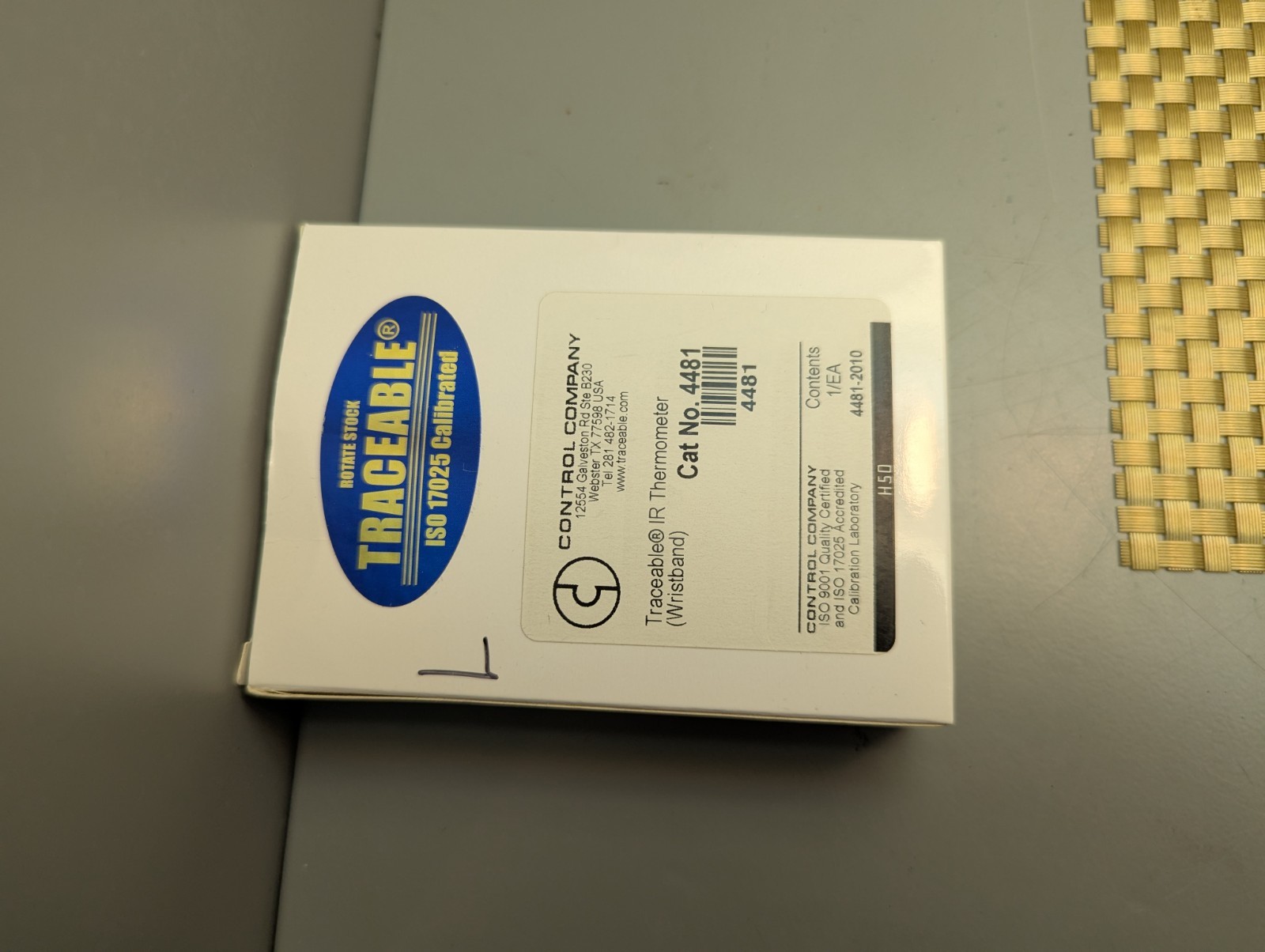 Traceable 4481 Infrared Thermometer with Wristband