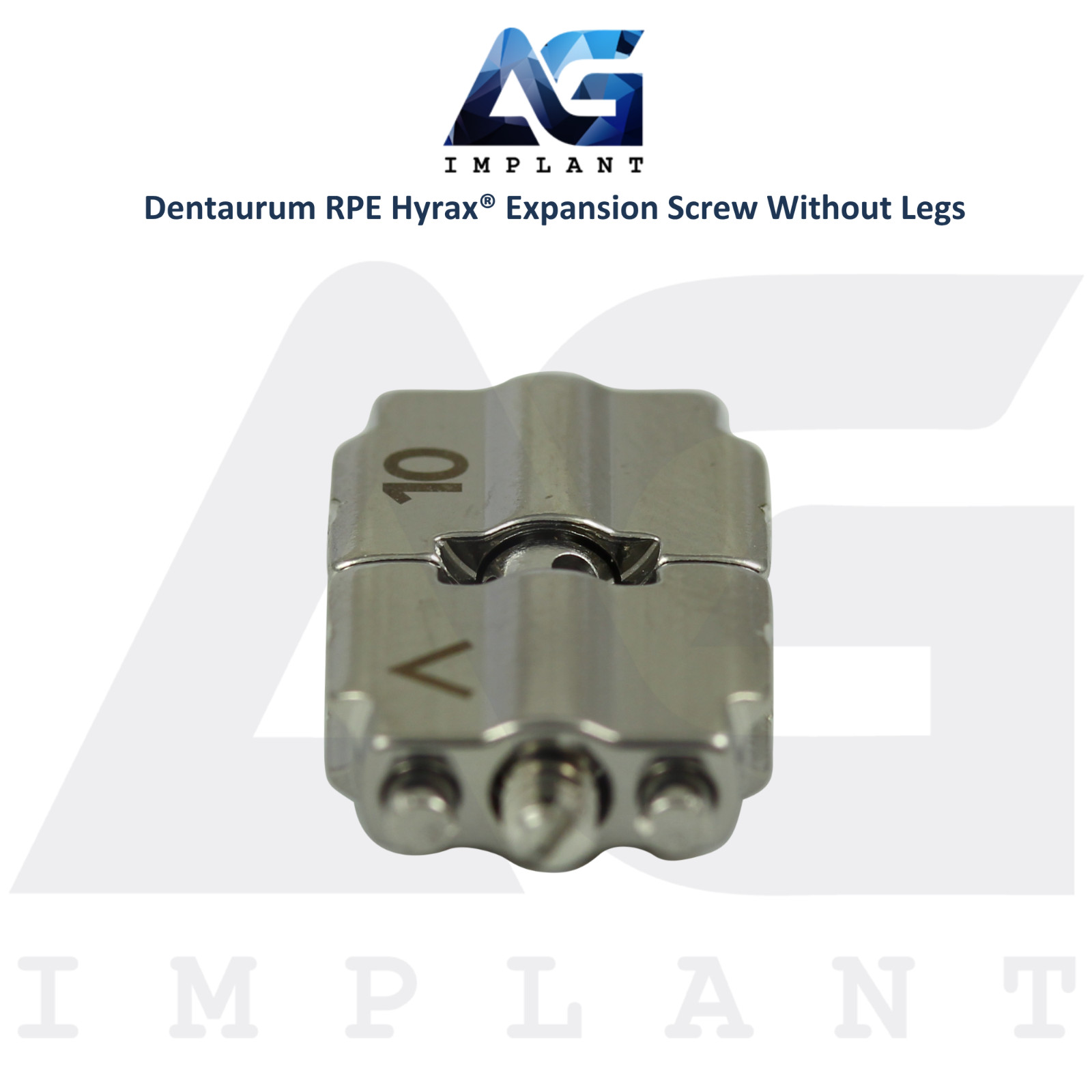 Dental RPE Hyrax® Expansion Screw Without Legs Upper Jaw Widening Create Space