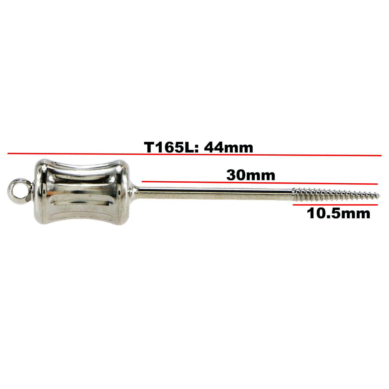 Dental Manual Extractor Extract Apical Root Fragment Part Long 44mm Short 33mm