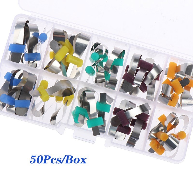 Dental Metal Matrices Bands Automatrix Kit Retainerless With Locker Matrices