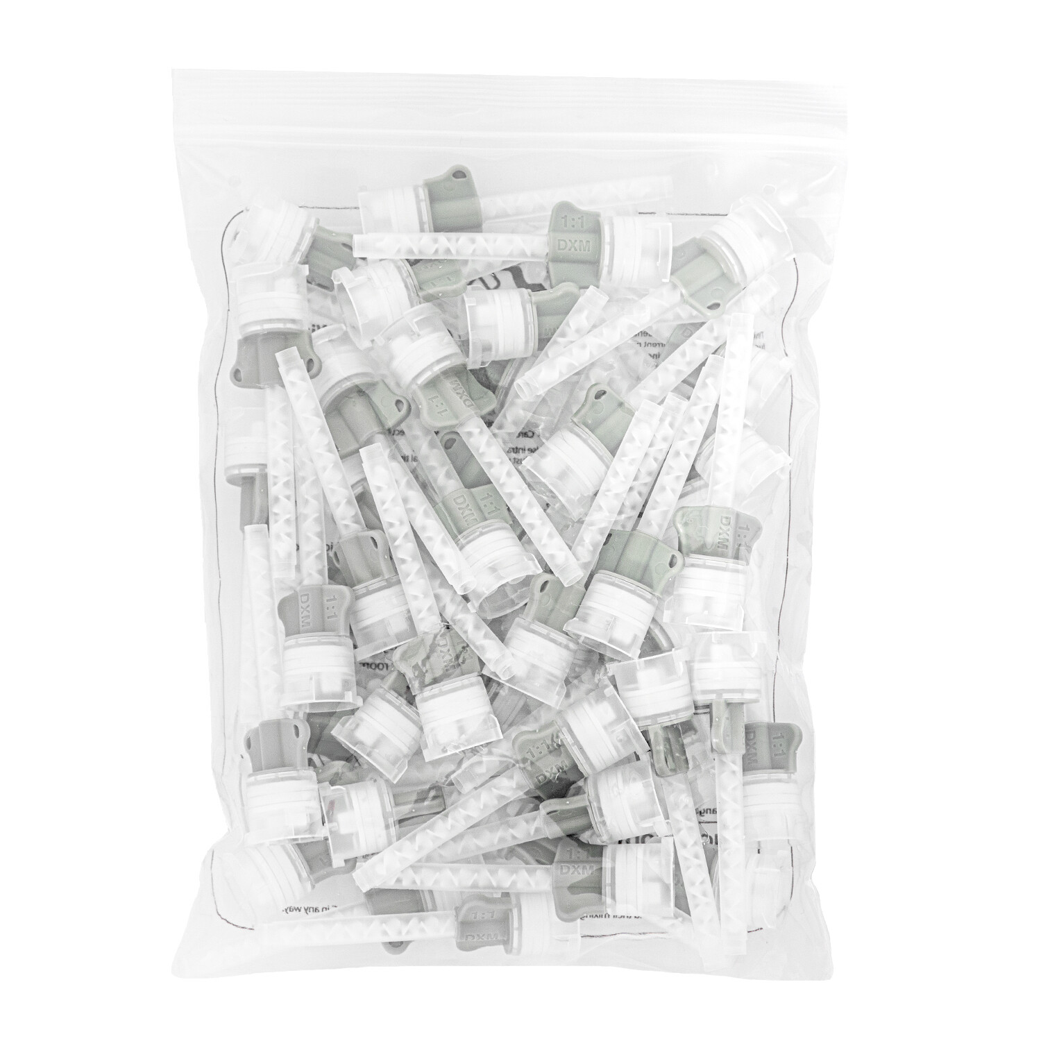 48Pcs DX-Mixer Dental Impression Material Mixing Tips 6.5/5.4/4.2mm Korea Made