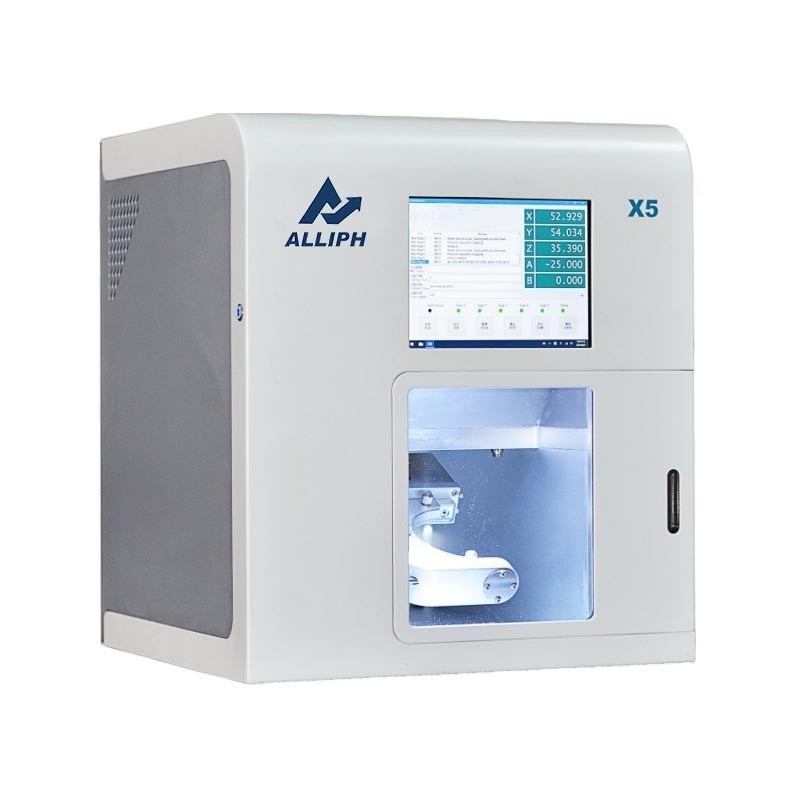 Dental Lab Equipment Dental Cad Cam 5 Axis Dental Milling Machine Dry Zirconia