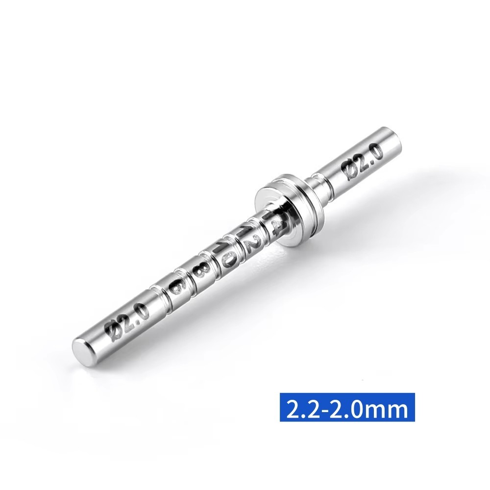 Dental Lab Depth Gauge Implant Pin Parallel Measuring Double Head Surgical Tool