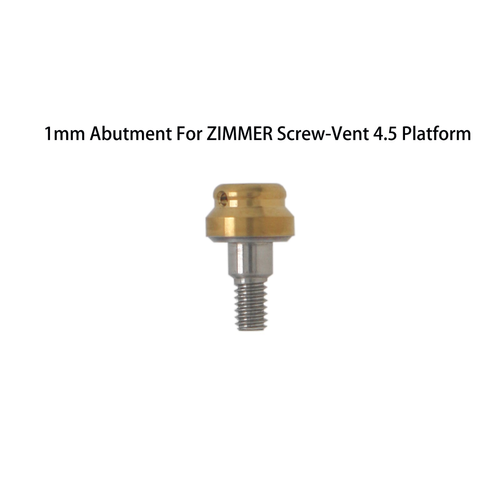 Dental Overdenture Attachments Abutment PAØ3.5/4.5 AH=1-5mm fit for Zimmer