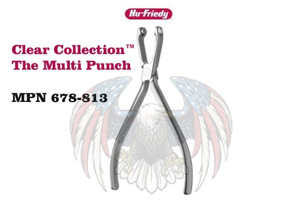Lot of 5X Clear Collection The Multi Punch MPN 678-813