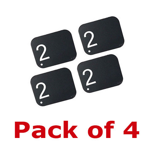Apixia-2 Size #2 Apixia Type X-Ray Phosphor Plates PSP (4/Pack)