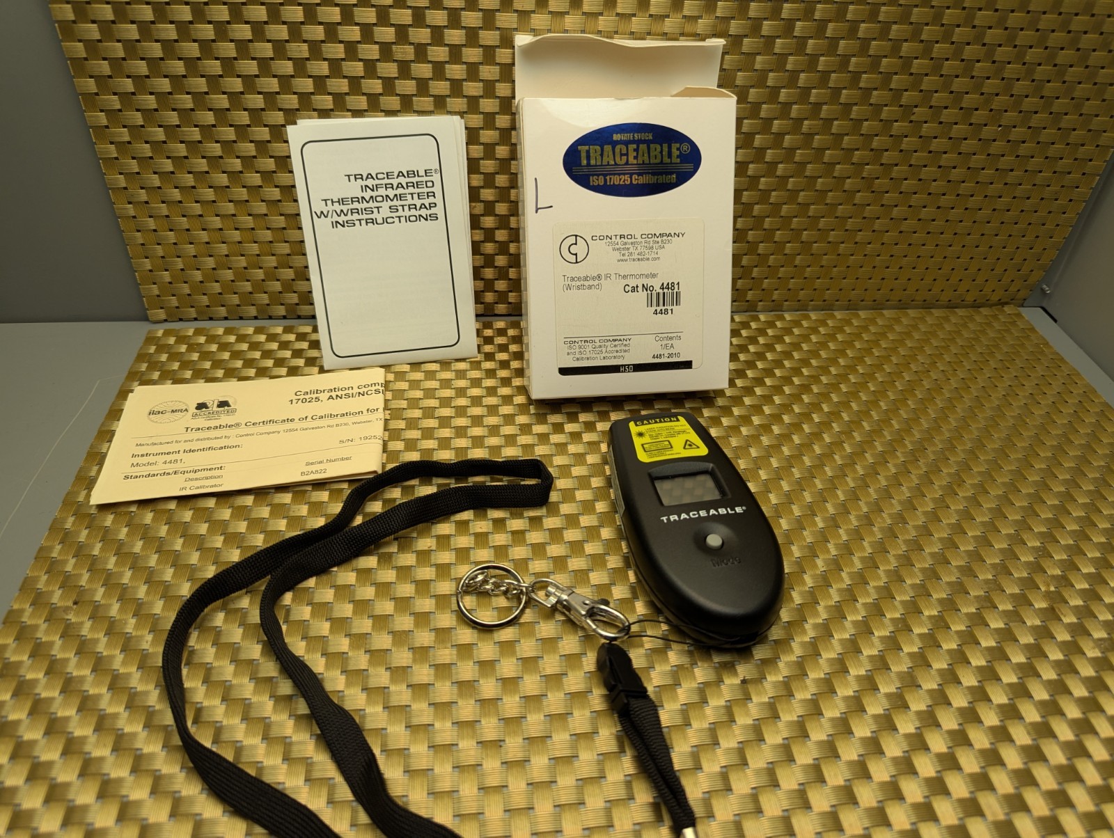 Traceable 4481 Infrared Thermometer with Wristband