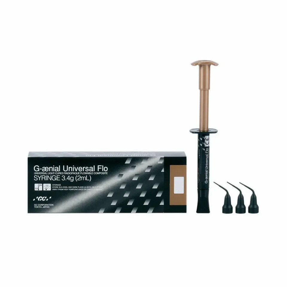 GC G-Aenial Universal Flo High Strength Light Cure Restorative Composite 3.4gm